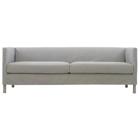 Lex Contemporary Sofa with Luxe Down Cushions